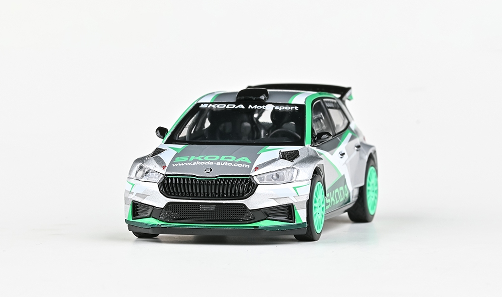 Abrex Škoda Fabia IV RS Rally2 (2022) 1:43 Motorsport Design 2023