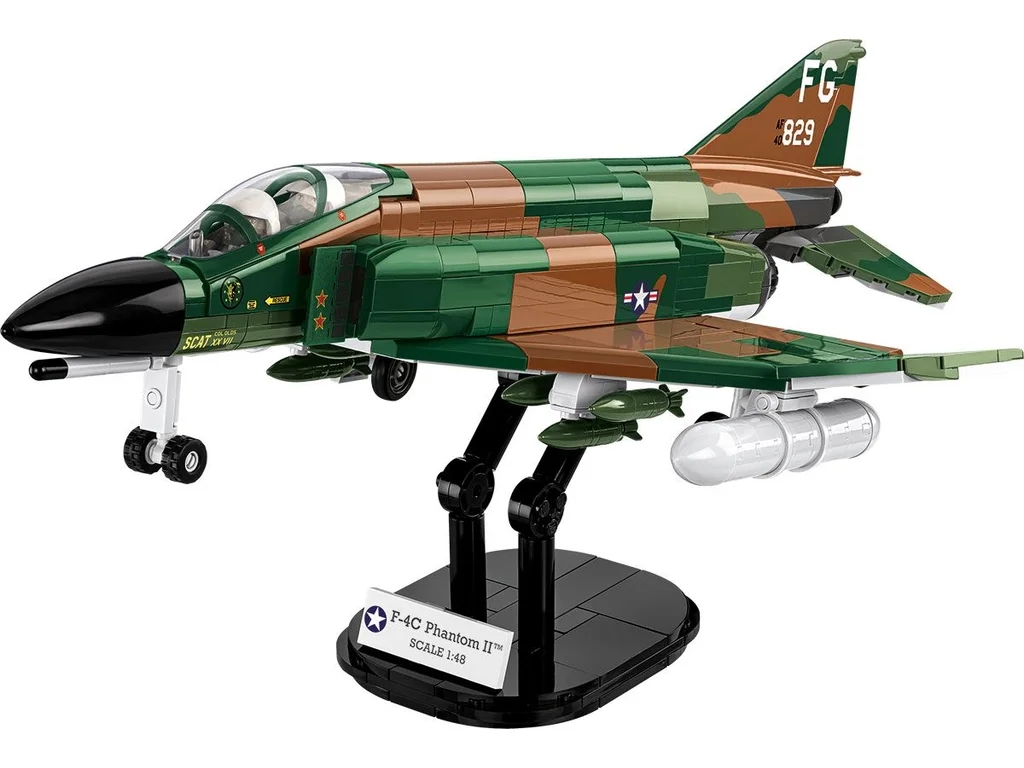 Cobi 2427 Vietnam War F-4C Phantom II, 1:48, 738 kostek