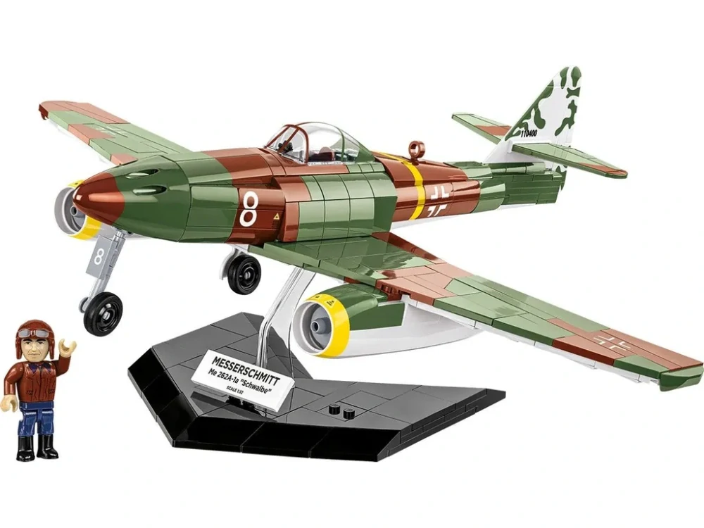 Cobi 5776 II WW Messerschmitt Me 262A-1a "Schwalbe", 1:32, 505 kostek