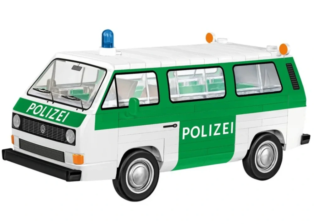 Cobi 24637 Volkswagen T3 Policie, 1:35, 144 kostek