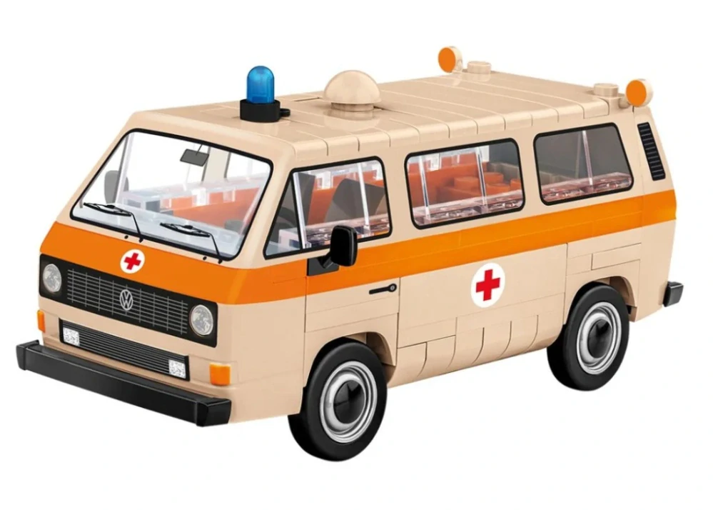 Cobi 24636 Volkswagen T3 Sanitka, 1:35, 141 kostek