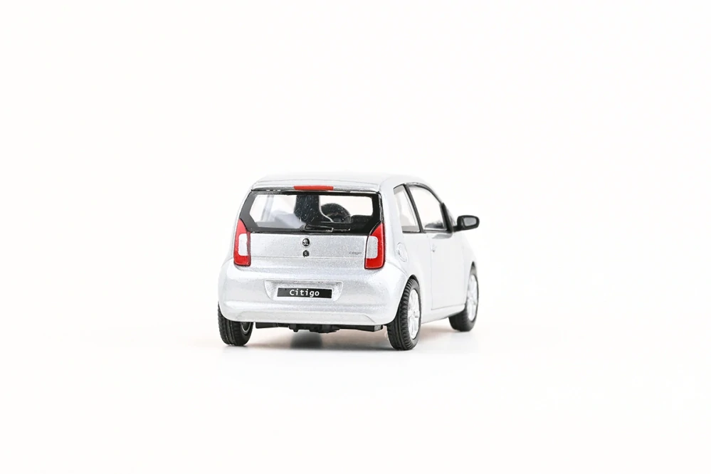 Abrex Škoda Citigo 3dveřové (2011) Stříbrná Brilliant Metalíza 1:43