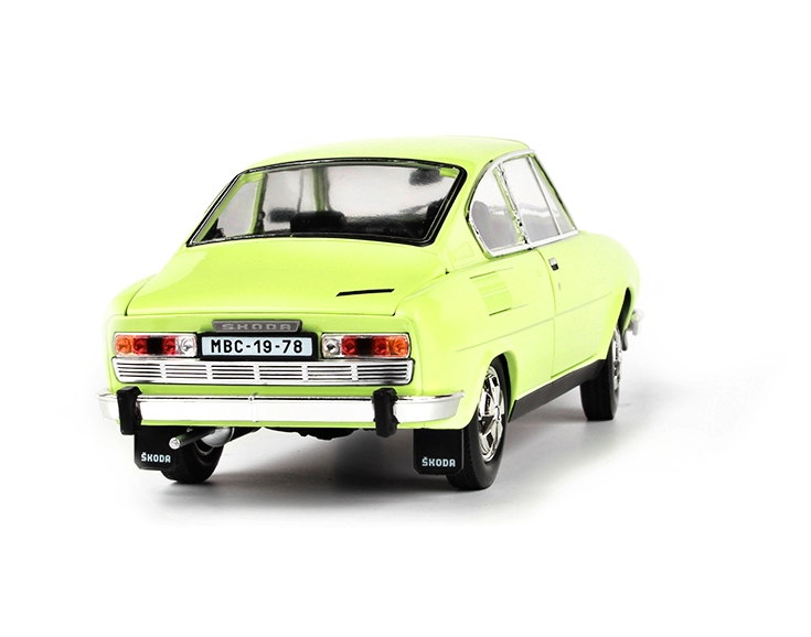 Abrex Škoda 110R Coupé (1980) Zelená Lipová 1:18