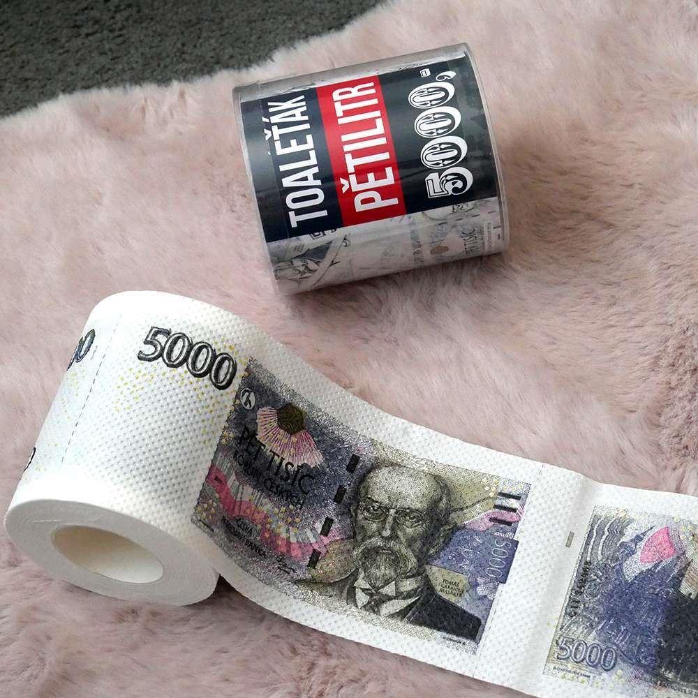 Toaletní papír - Pětitisícovka