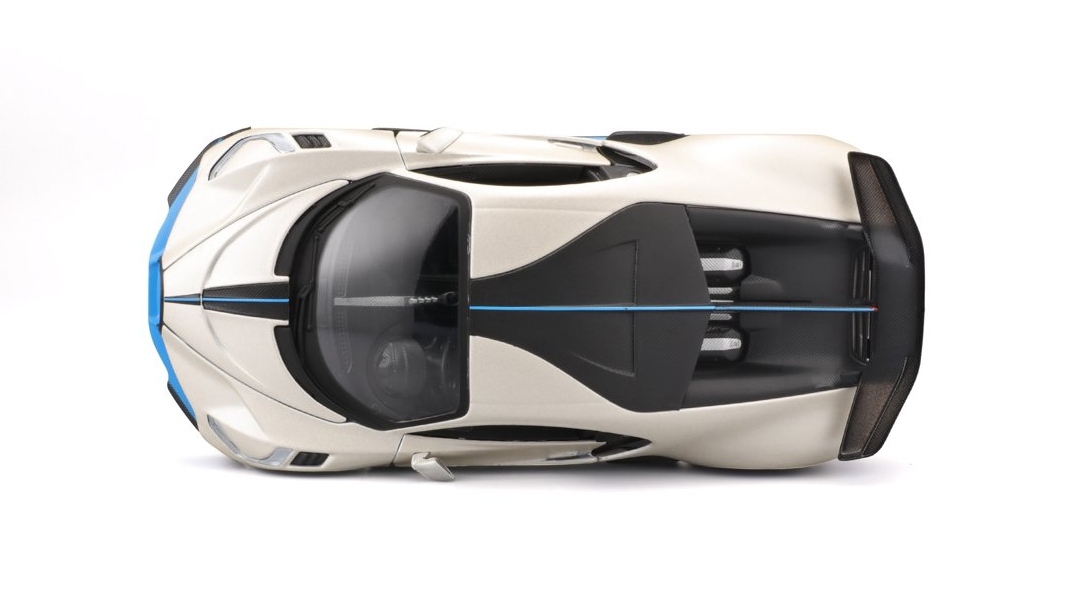Maisto Bugatti Divo, metal bílá 1:24