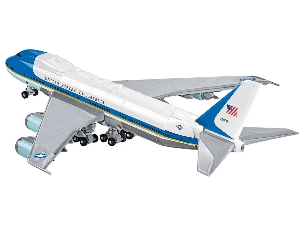 Cobi 26610A Boeing 747 Air Force One, 1:144, 1088 kostek