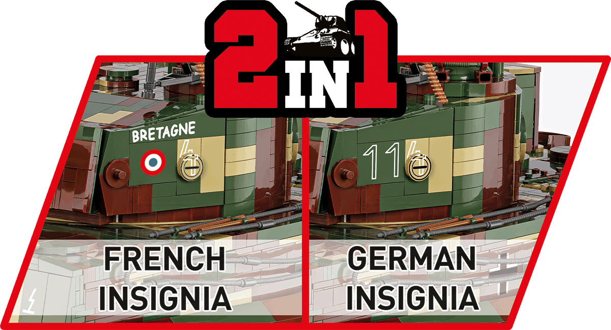 Německý tank PzKpfw VI TIGER Ausf. E COBI 2807 - Executive Edition WWII 1:12