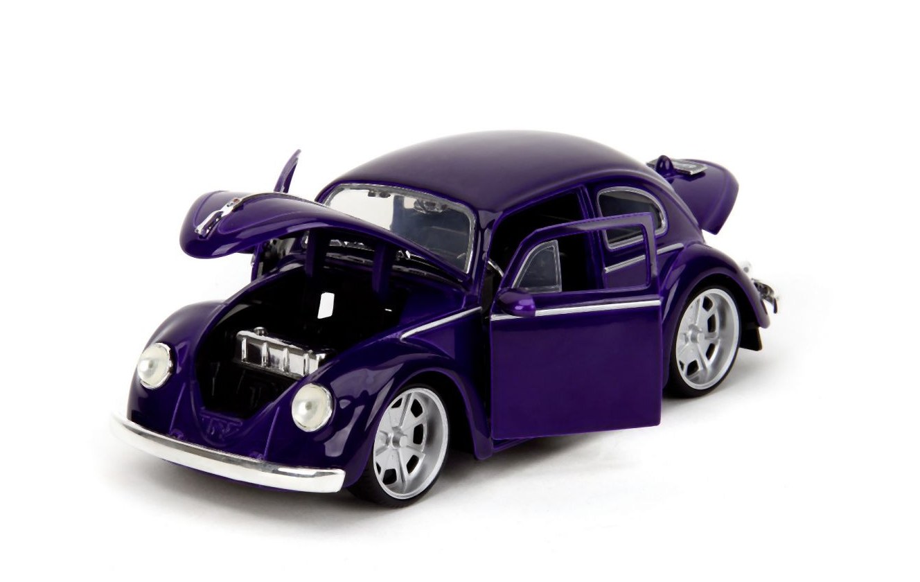 Jada Wednesday auto 1972 VW Beetle 1:24 a figurka Wednesday