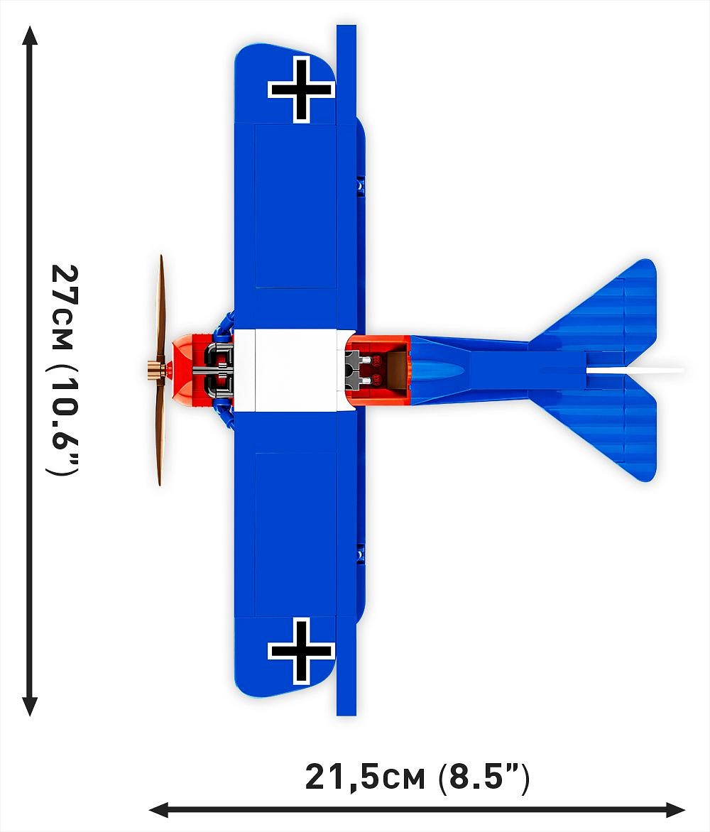 Cobi 2994 Great War Fokker D VII, 1:32, 256 kostek