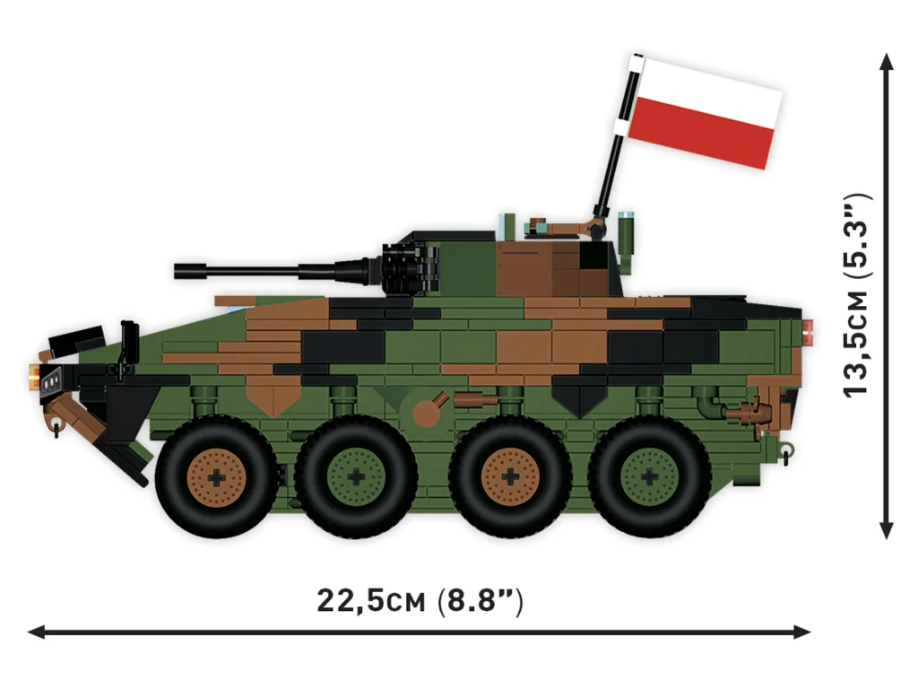 Cobi 2629 Armed Forces KTO Rosomak, 1:35, 666 kostek