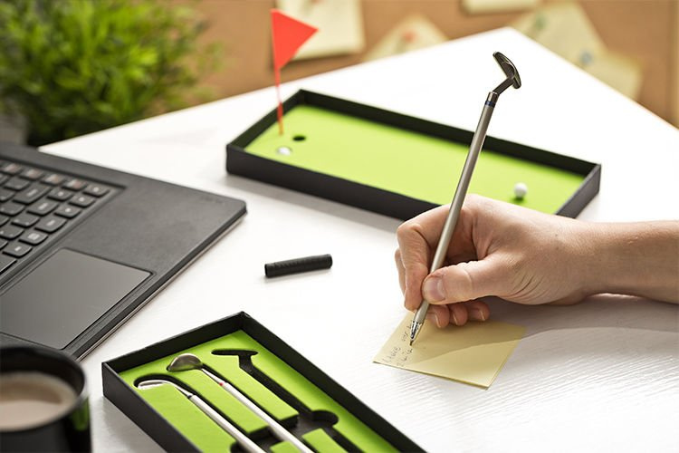 Sada golfových per deluxe