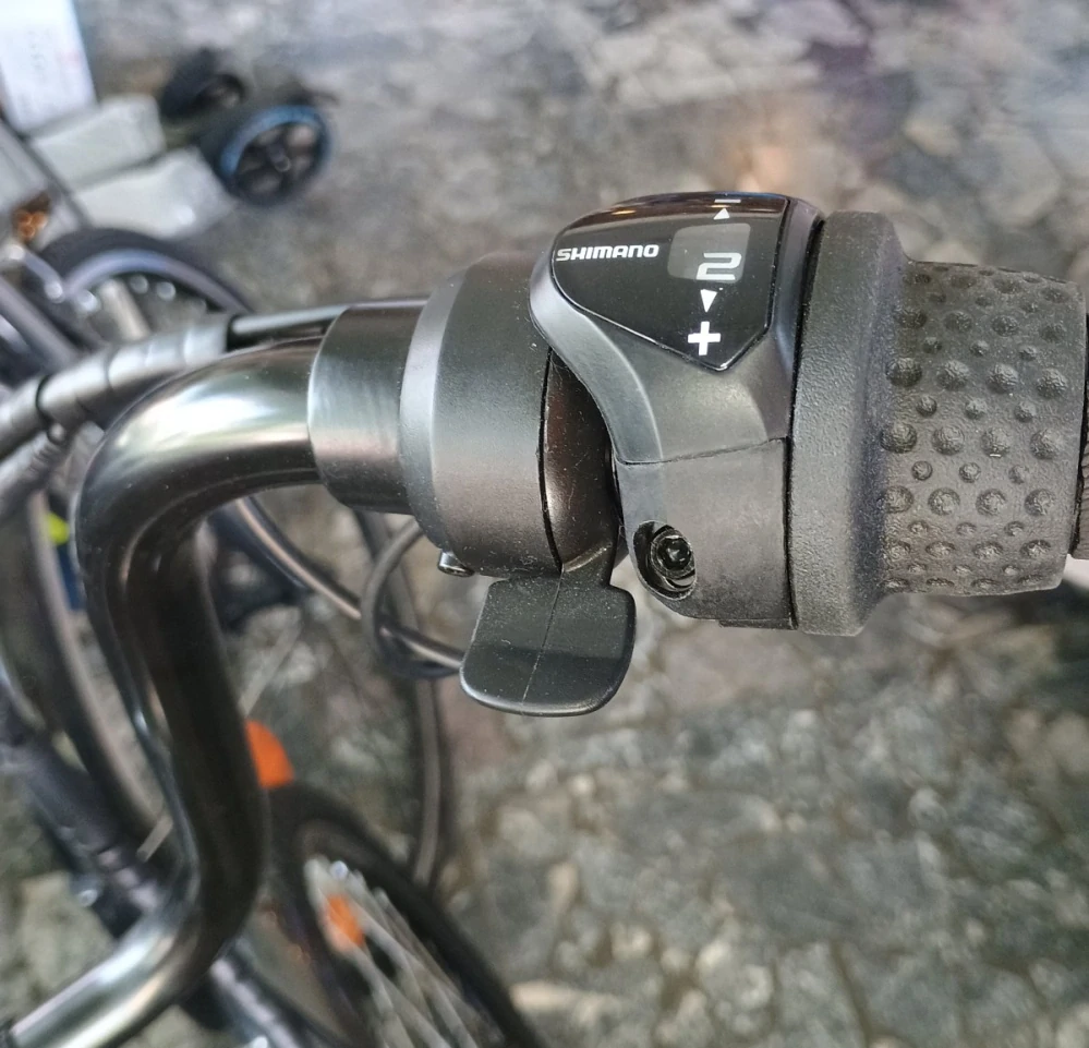 LIBERTY COMFY elektrická tříkolka 24" 6spd Disk, modrá, 36V 14Ah, Základní displej