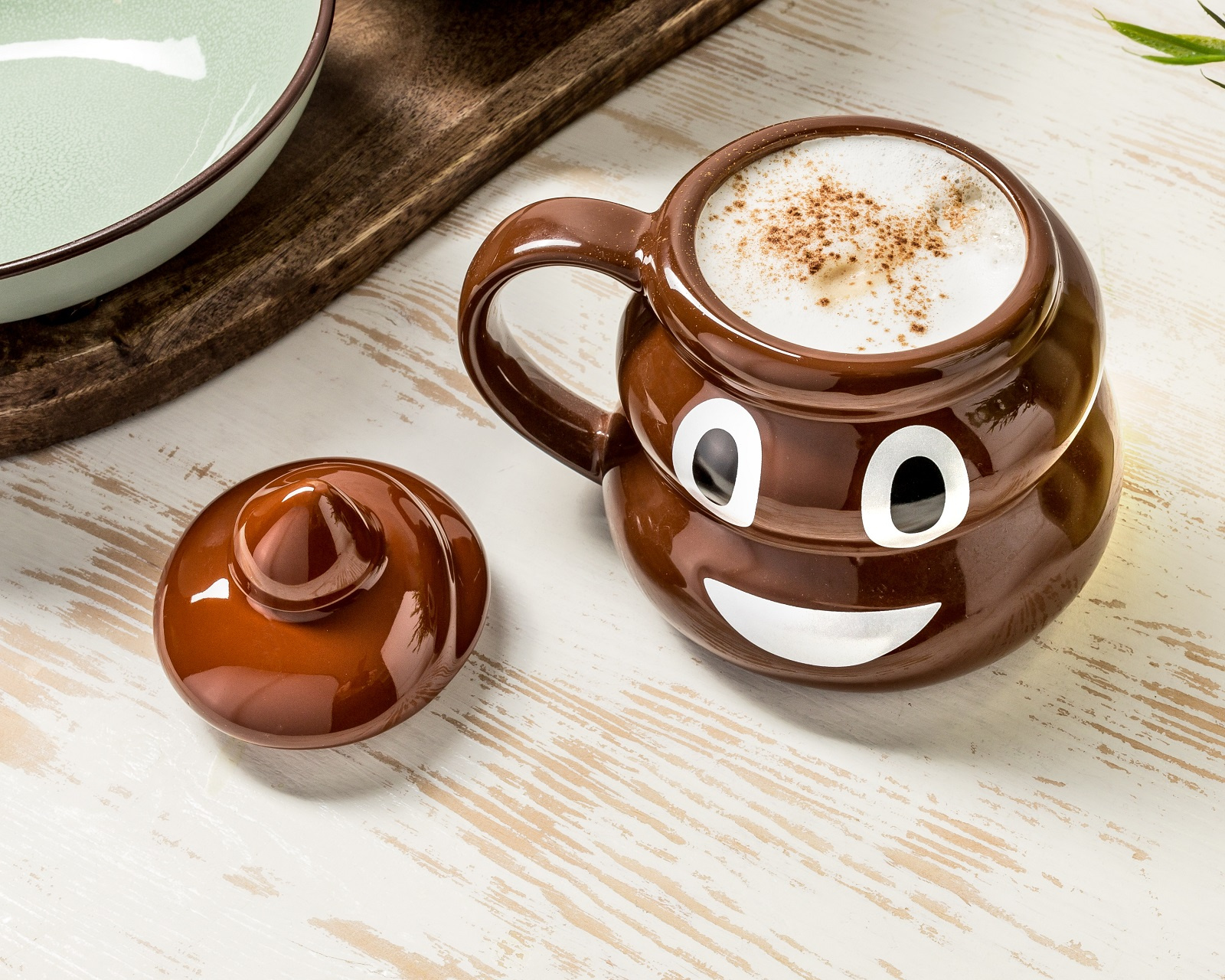 Poop keramický hrnek, 600 ml.