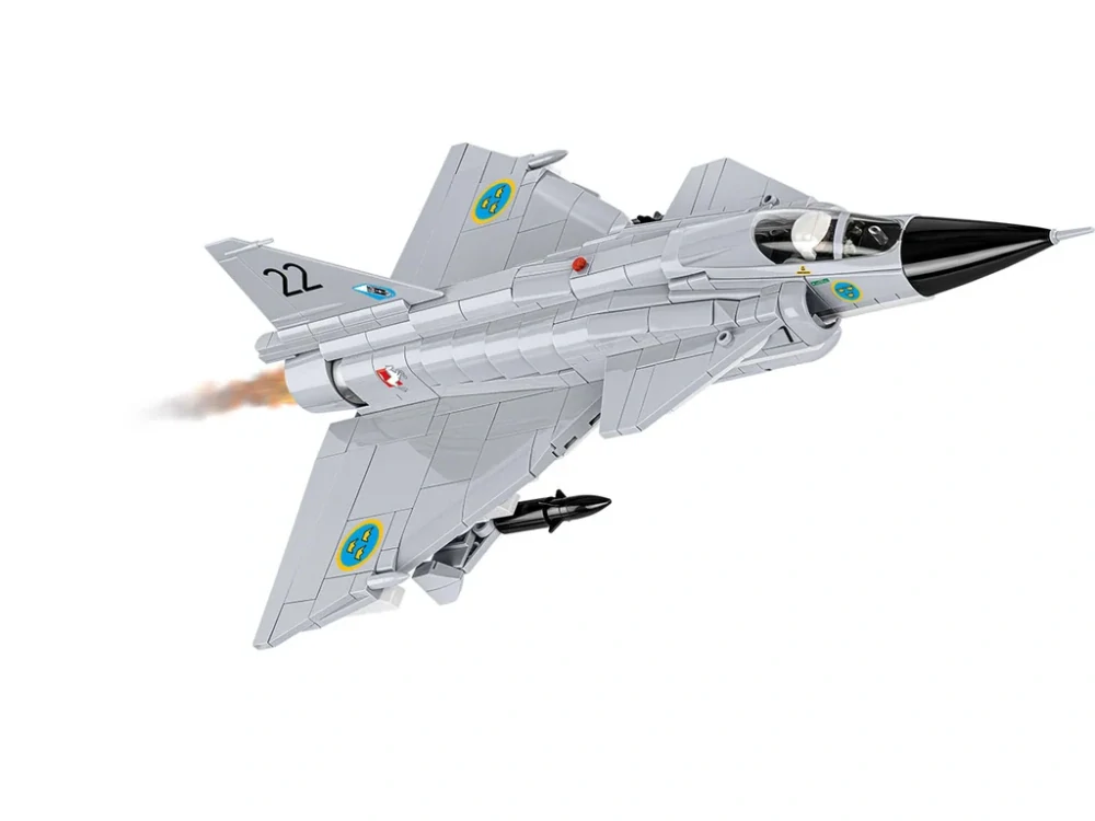 Cobi 5915 Armed Forces SAAB AJ37 VIGGEN, 1:48, 881 kostek