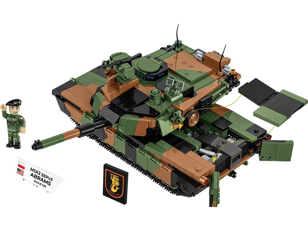 Cobi 2633 Armed Forces Abrams M1A2 SEPv3, 1:35, 1065 kostek