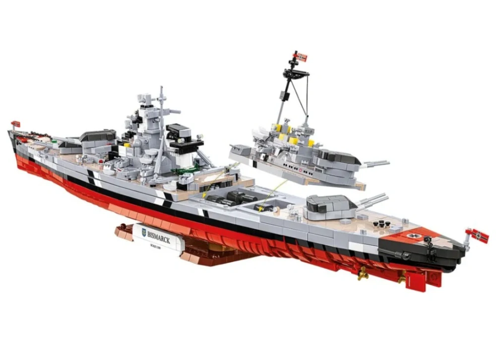 Cobi 4860 II WW Battleship Bismarck, 1:300, 3204 kostek