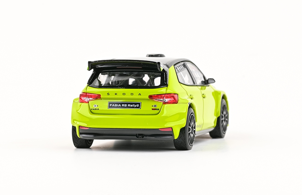 Abrex Škoda Fabia IV RS Rally2 (2022) 1:43 Zelená Mamba