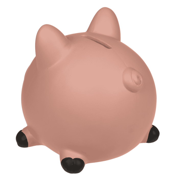 Pokladnička Keramické prasátko v ohrádce s kladívkem