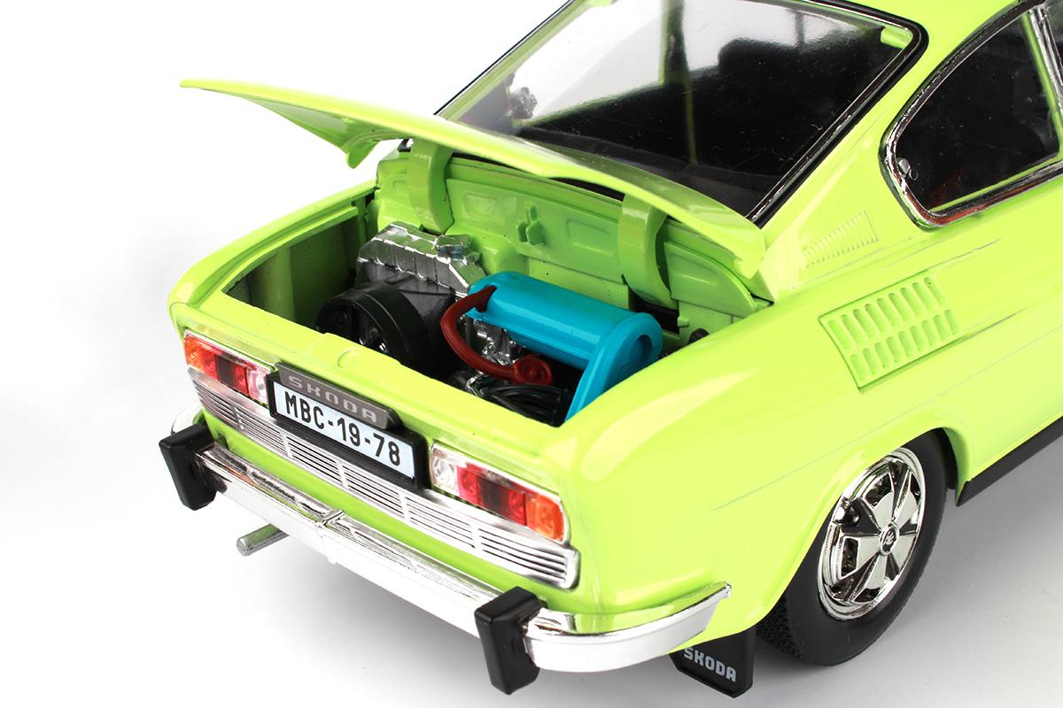 Abrex Škoda 110R Coupé (1980) Zelená Lipová 1:18