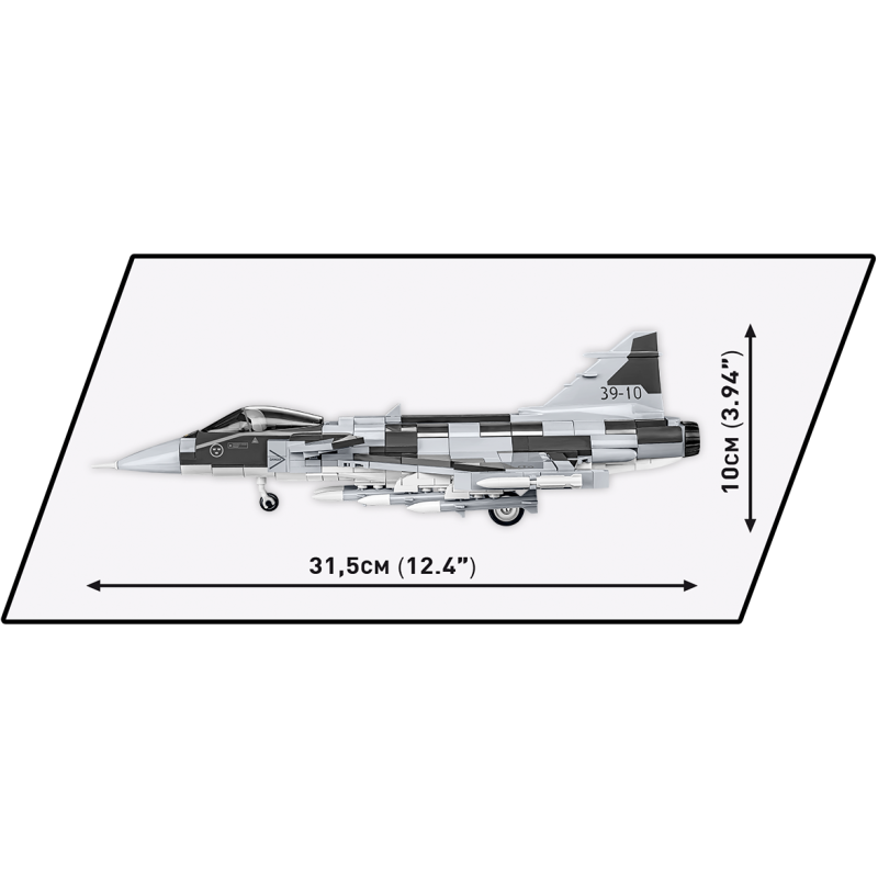 Cobi 5820 Armed Forces SAAB JAS 39 Gripen E, 1:48, 480 kostek