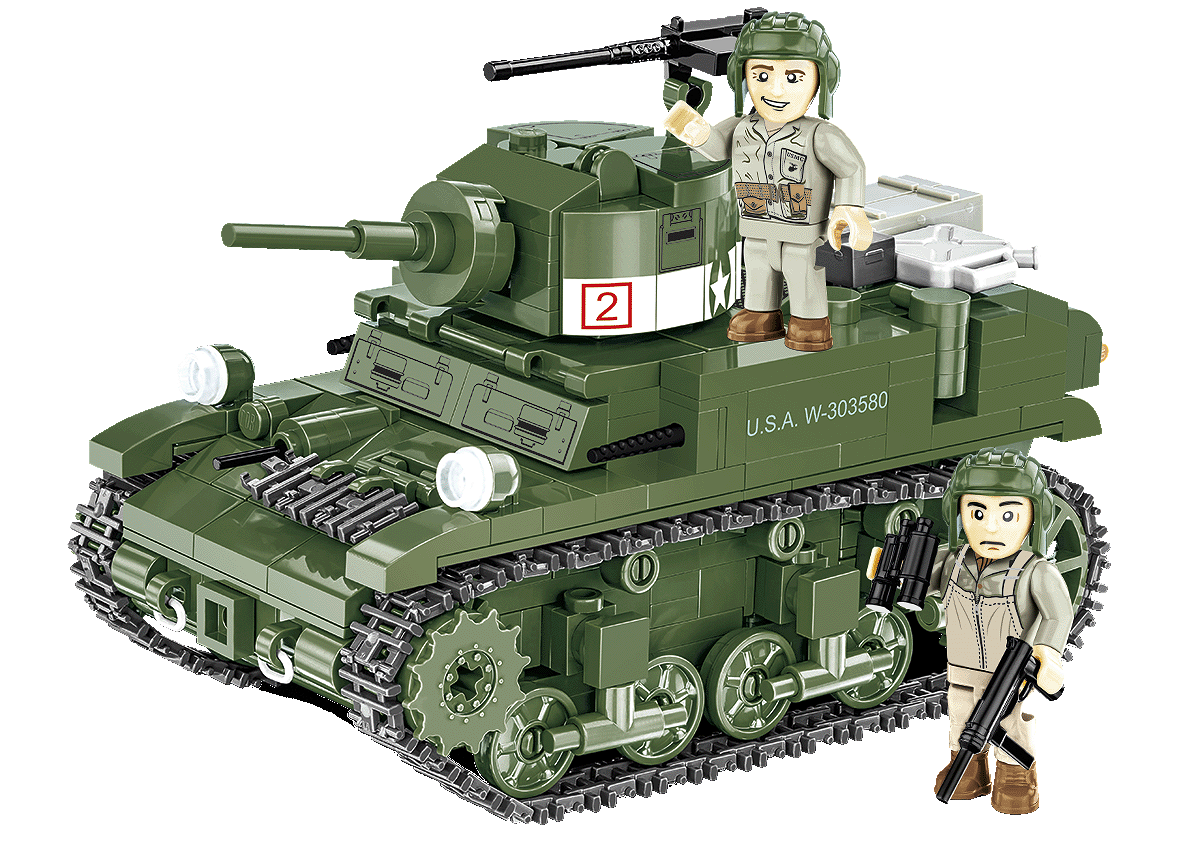 COBI 3129 II WW M3 Stuart, 1:35, 511 kostek