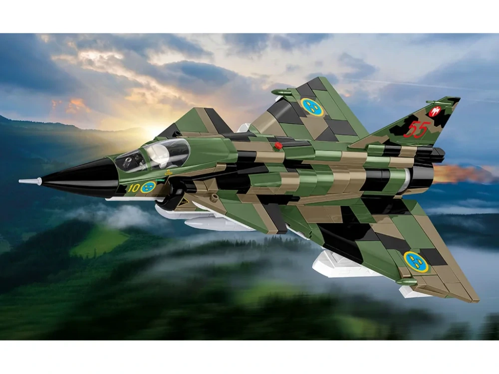 Cobi 5911 Armed Forces SAAB AJS37 VIGGEN, 1:48, 911 kostek
