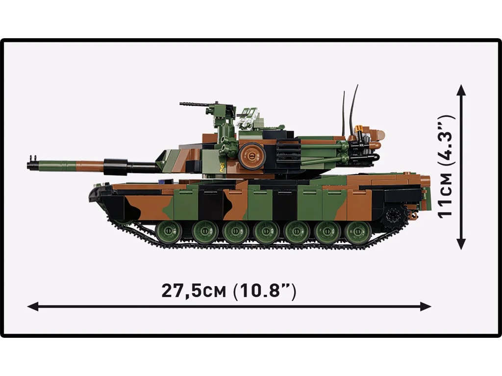 Cobi 2633 Armed Forces Abrams M1A2 SEPv3, 1:35, 1065 kostek