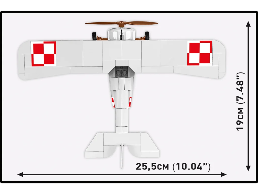 Cobi 2998 Great War Nieuport 17 C.1, 1:32, 274 kostek