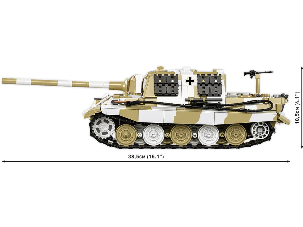 Cobi 2674 II WW Panzerjäger TIGER Ausf. B JAGDTIGER 1:28, 1371 kostek