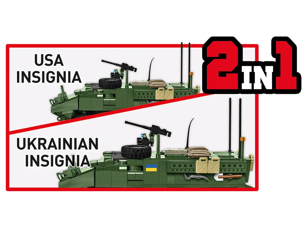 Cobi 2635 Armed Forces STRYKER M1126 ICV, 1:35, 661 kostek