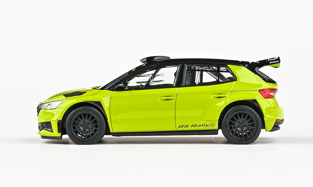 Abrex Škoda Fabia IV RS Rally2 (2022) 1:43 Zelená Mamba