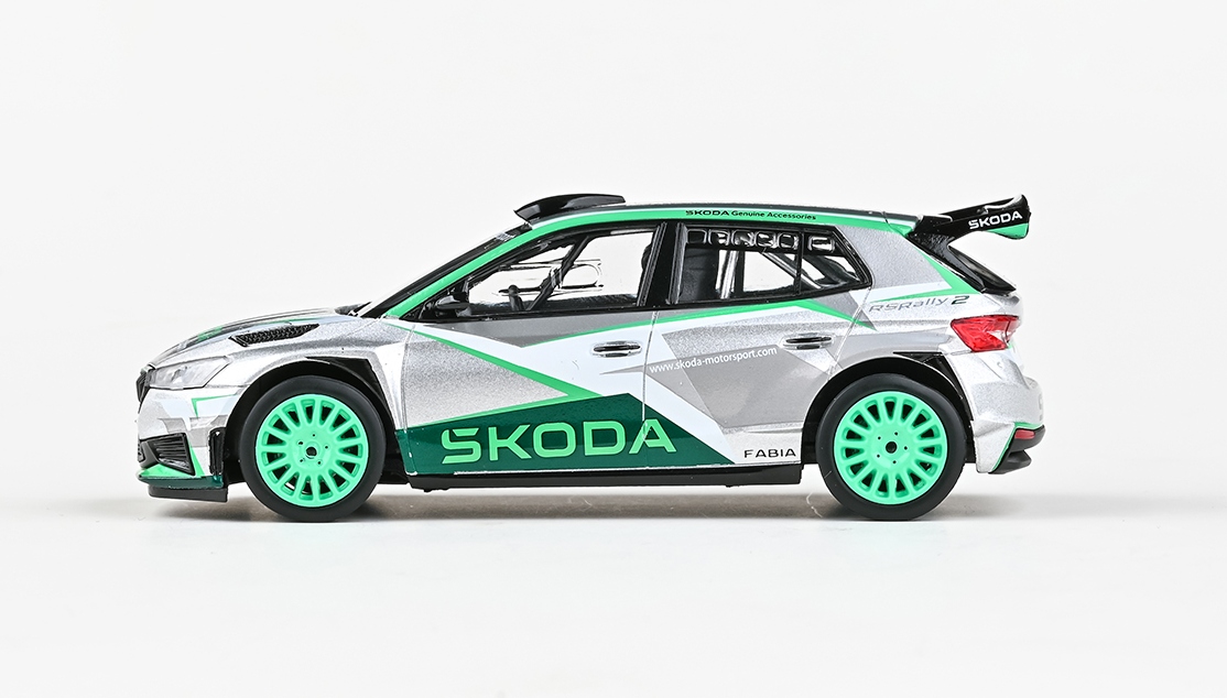 Abrex Škoda Fabia IV RS Rally2 (2022) 1:43 Motorsport Design 2023
