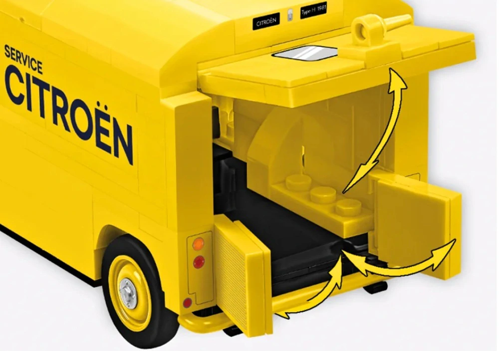 Cobi 24632 Citroën Type H Servisní vozidlo, 1:35, 187 kostek
