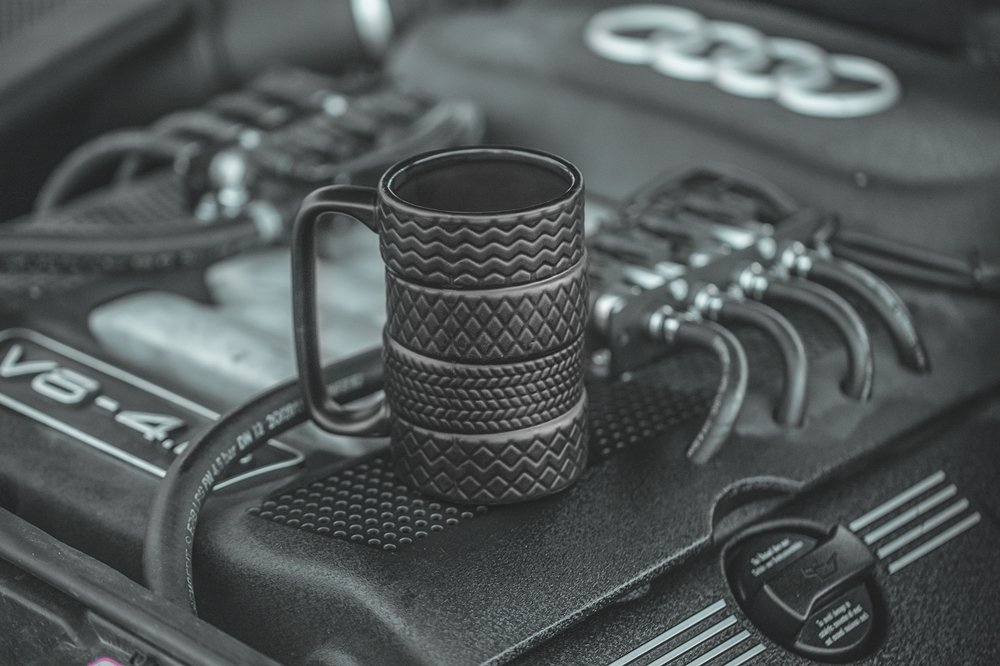 Pneumatikový hrnek, 450 ml.