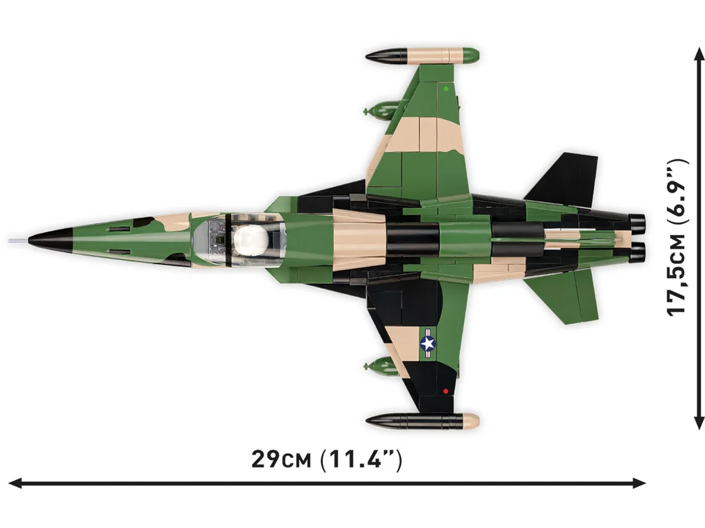 COBI 2425 Vietnam War Northrop F-5A Freedom Fighter, 1:48, 352 kostek