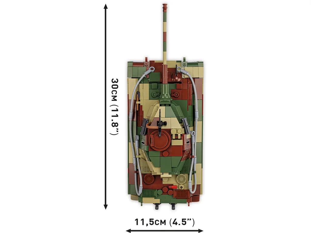 COBI 3113 II WW Panzer VI Ausf. B Königstiger, 1:35, 802 kostek