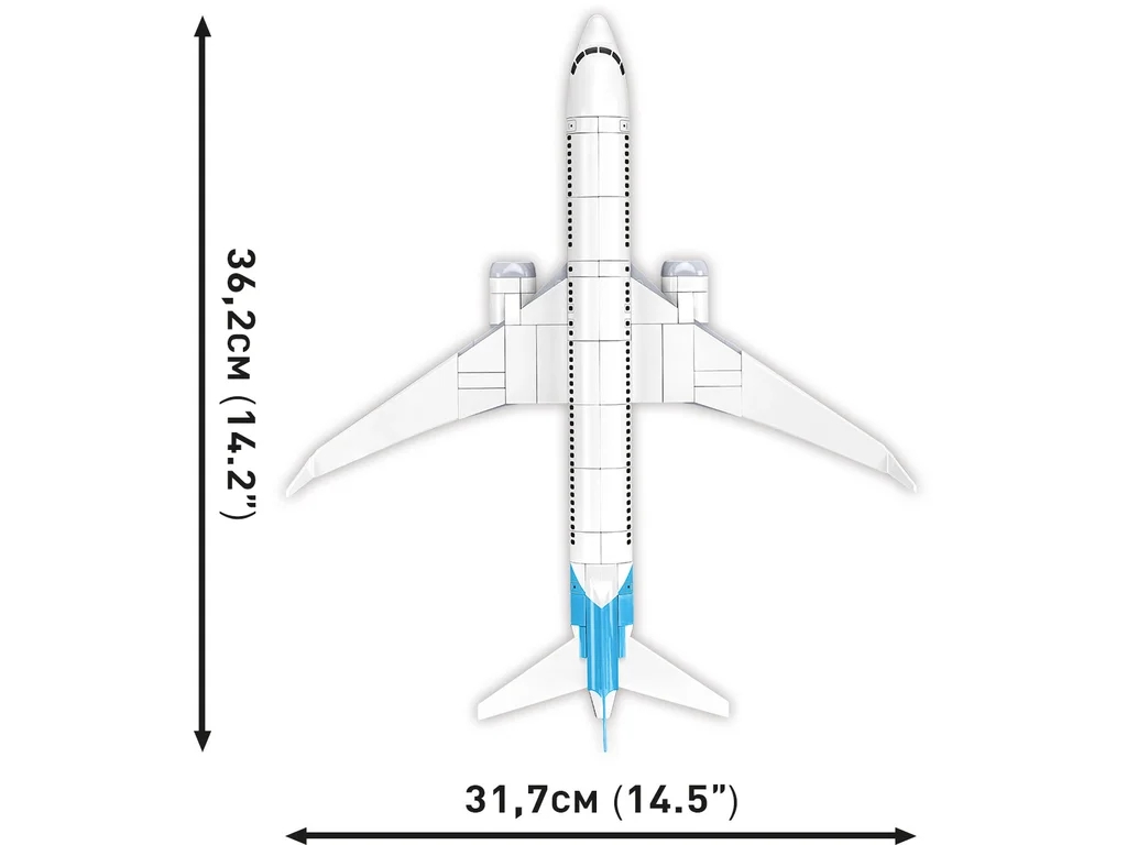 Cobi 26608 Boeing 737 Max 8, 1:110, 340 kostek
