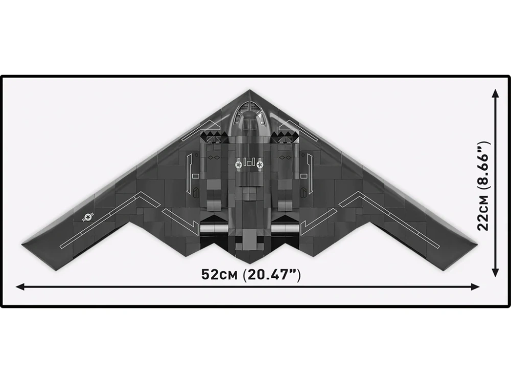 Cobi 5916 Northrop B-2 Spirit, 1:100, 1109 k