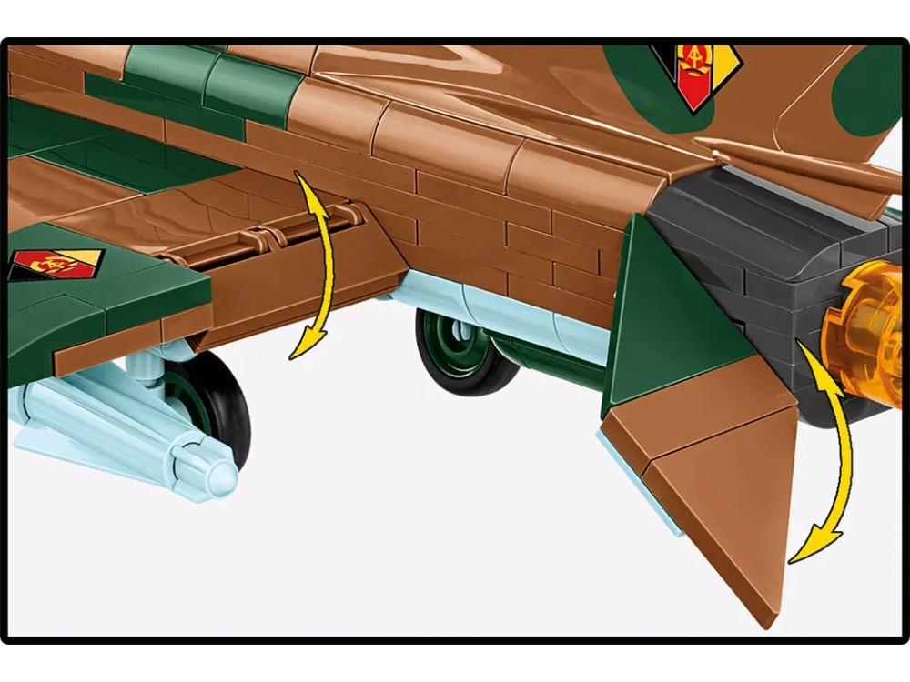 Cobi 5919 MIG-21 ČSSR / NDR, 1:48, 396 kostek