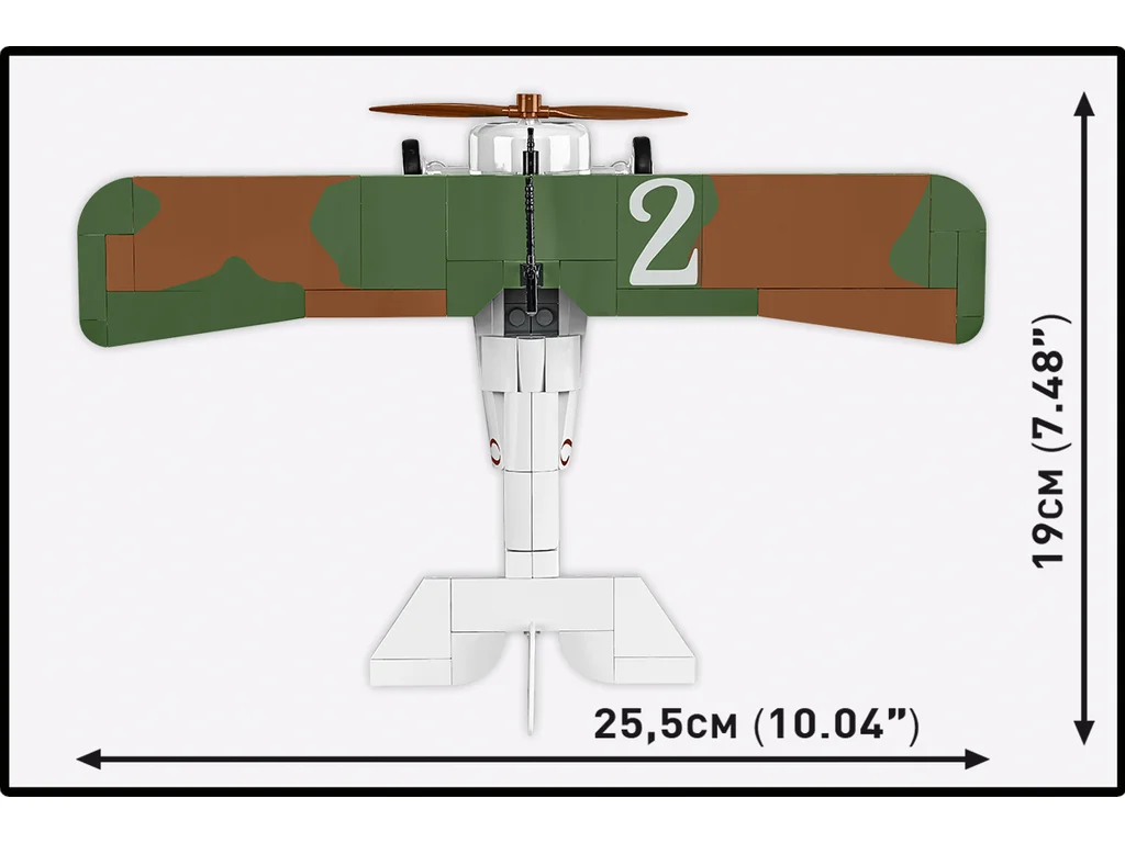 Cobi 2997 Great War Nieuport 17 C.1, 1:32, 277 kostek