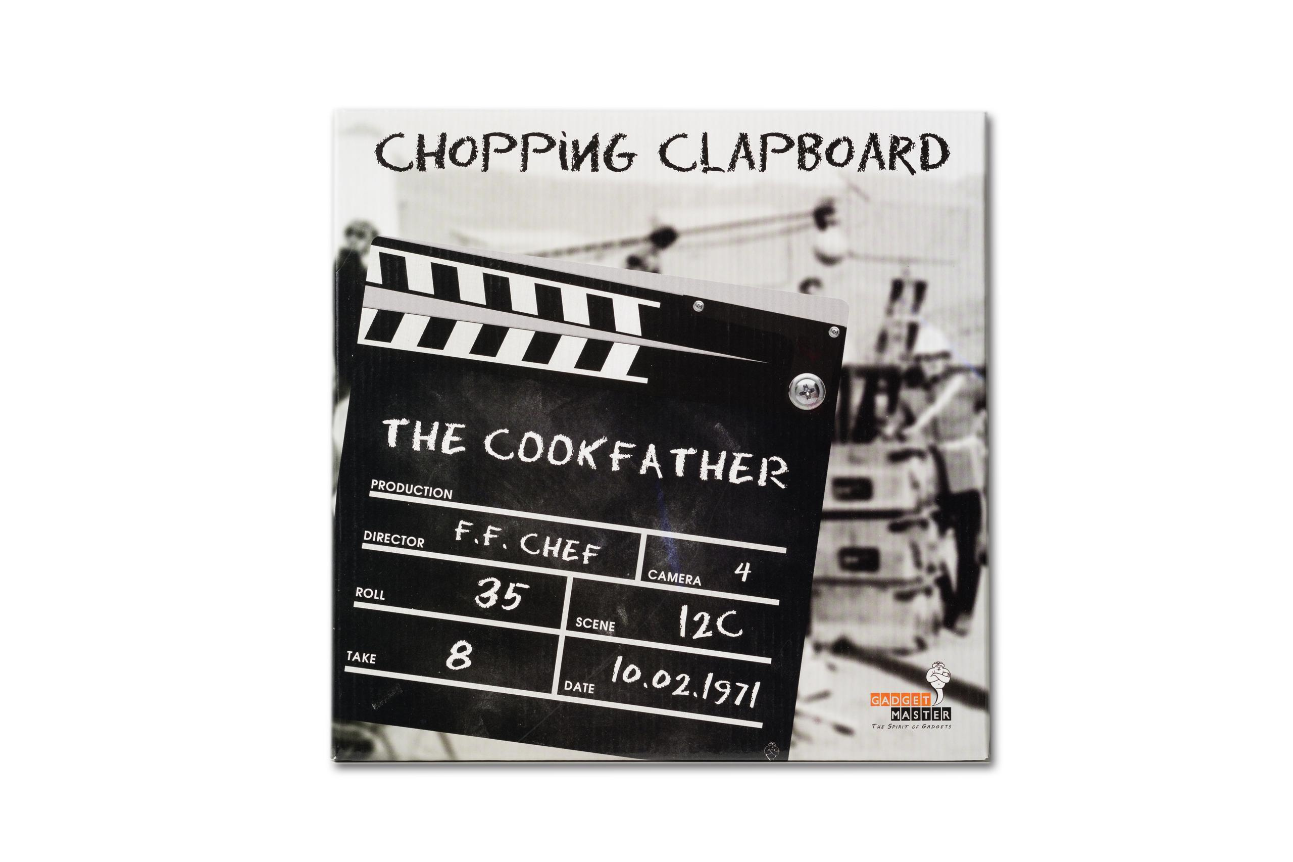 Skleněné prkénko na krájení, Filmová klapka