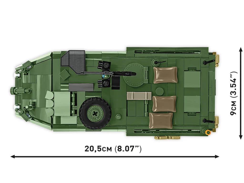 Cobi 2635 Armed Forces STRYKER M1126 ICV, 1:35, 661 kostek