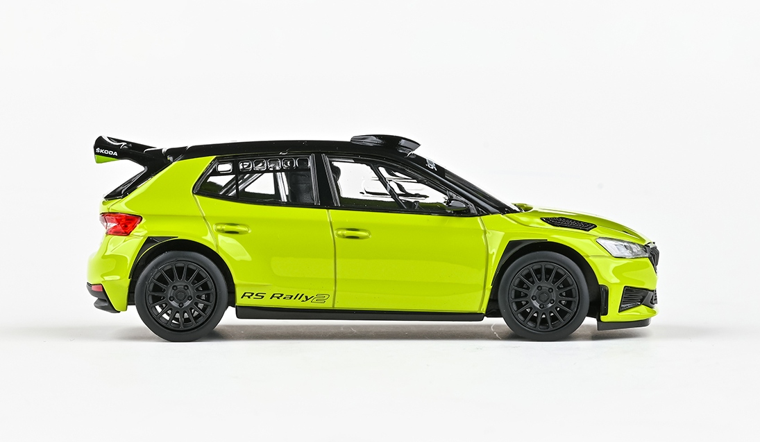 Abrex Škoda Fabia IV RS Rally2 (2022) 1:43 Zelená Mamba