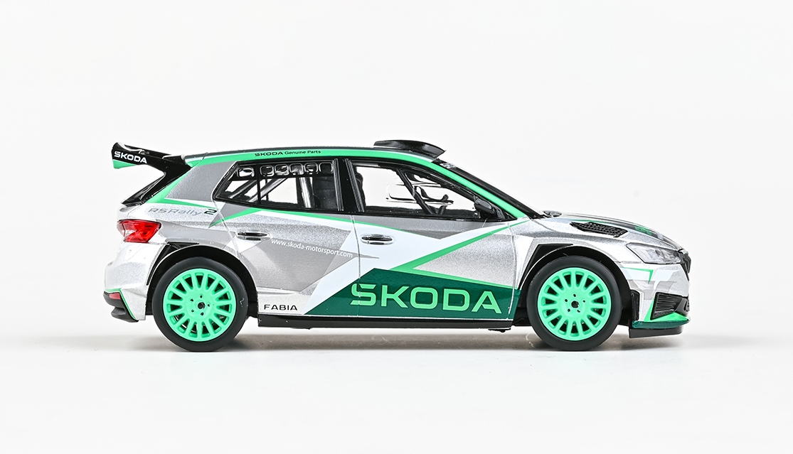 Abrex Škoda Fabia IV RS Rally2 (2022) 1:43 Motorsport Design 2023