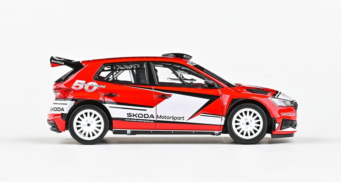 Abrex Škoda Fabia IV RS Rally2 (2022) 1:43 Motorsport Design 2024 200RS