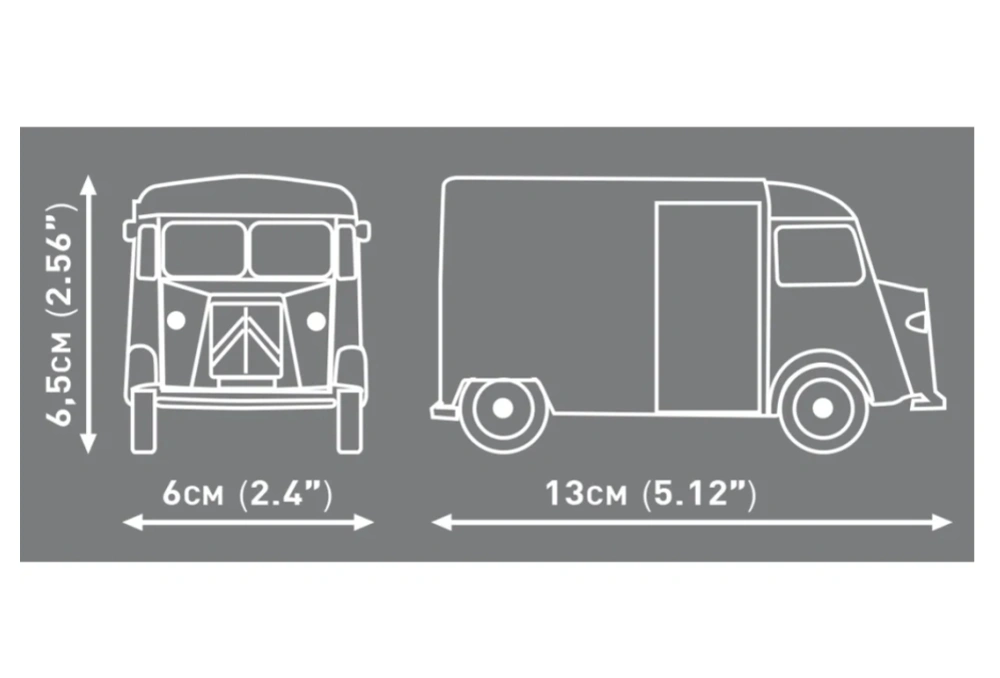 Cobi 24632 Citroën Type H Servisní vozidlo, 1:35, 187 kostek
