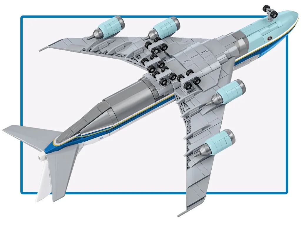 Cobi 26610A Boeing 747 Air Force One, 1:144, 1088 kostek