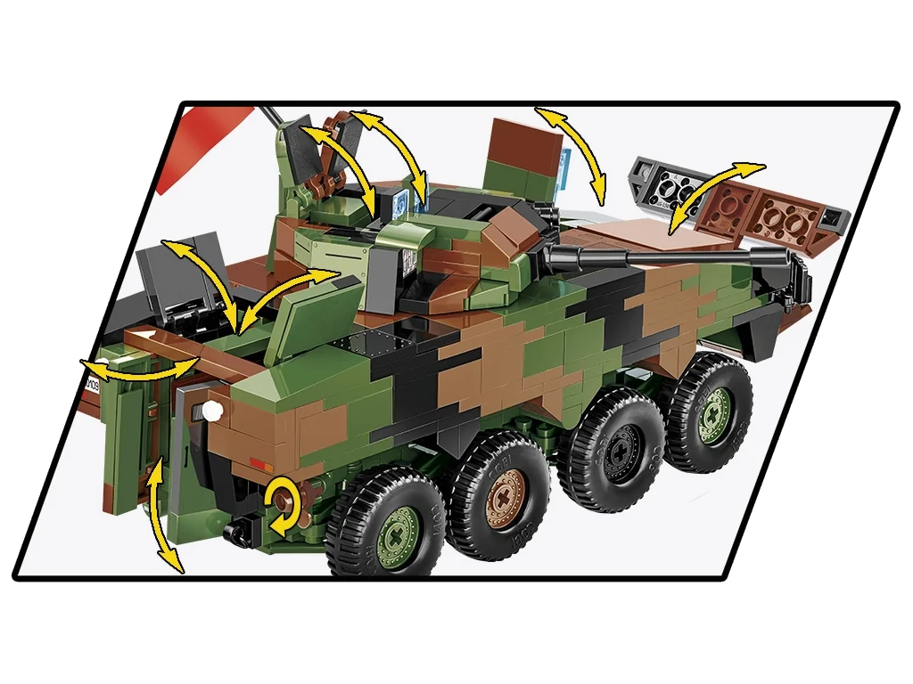 Cobi 2629 Armed Forces KTO Rosomak, 1:35, 666 kostek