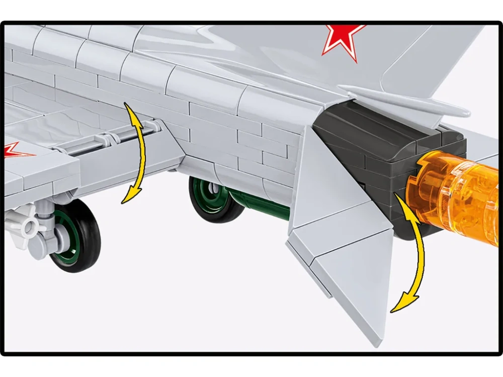 Cobi 5918 MIG-21 MF (Polsko / SSSR), 1:48, 381 kostek