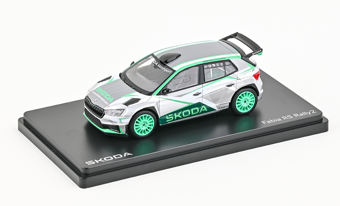 Abrex Škoda Fabia IV RS Rally2 (2022) 1:43 Motorsport Design 2023